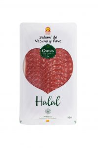 Salami de Vacuno y Pavo loncheado Halal - Oasis de Djerba