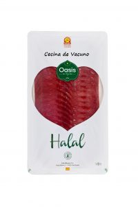 Cecina de vacuno loncheada Halal - Oasis de Djerba