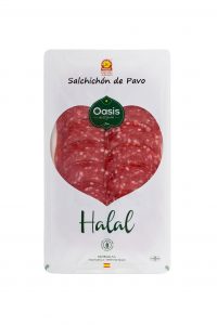 Salchichón de Pavo loncheado Halal - Oasis de Djerba